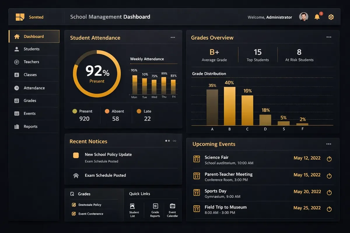 School Dashboard